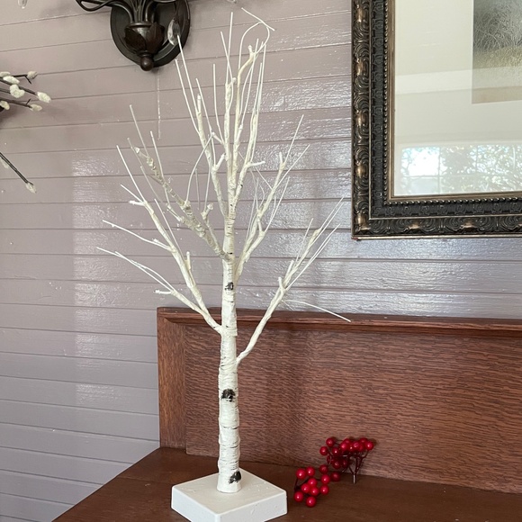 One Restoration Hardware Warm-White LED Holiday Tree 2 ft - Picture 4 of 15